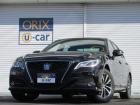 令和1年6月初年度登録の4WD・黒のクラウンハイブリッドが入庫いたしました。お気軽にお問い合わ...