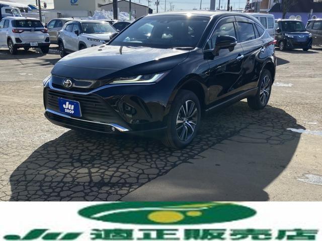 人気の車両のハリアー入庫しました!!登録済み未使用車です!!