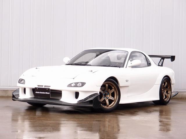 平成6年 RX-7 タイプR 5MT RE雨宮エアロ HKS車高調 RAYS製TE3717AW...