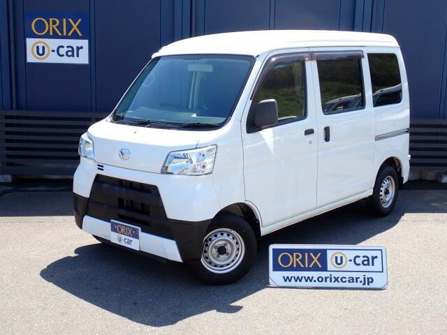 平成31年式ダイハツハイゼットカーゴ入庫しました。北九州ナンバーにて法人リースとして使用されて...