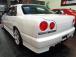 R34スカイライン25GTターボホワイトパールカラー4DセダンボディR34GTR仕様フルエアロ...