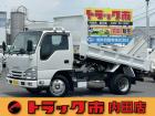 平成29年式いすゞエルフ2t全低床強化ダンプ5速MT・新明和製・電格ミラー・坂道発進・ETC・...
