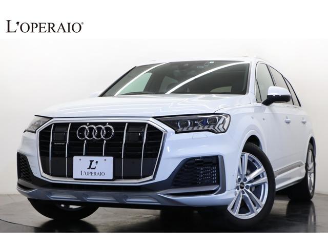 アウディQ7 55TFSIクワトロ Sライン 後期モデルが入庫致しました。スポーティネスとフレ...