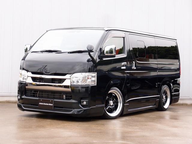 令和4年ハイエースバン スーパーGLダークプライムII SD地デジナビ WORK18AW アル...