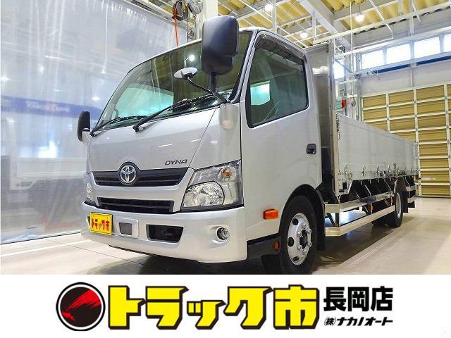 お問合せ管理No.A460 H29 ダイナ 3.5t 高床 ワイド超ロング アルミブロック 平ボデー