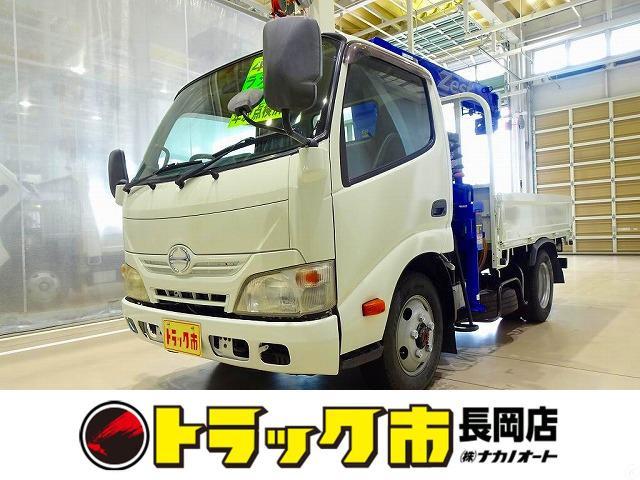 お問合せ管理No.E329 H24 デュトロ 2t 4WD(切替式) FJL 標準 タダノ3段...