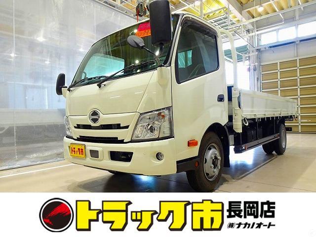 お問合せ管理No.A688 R5 デュトロ 4.65t 高床 ワイド超ロング 平ボデー 未使用車