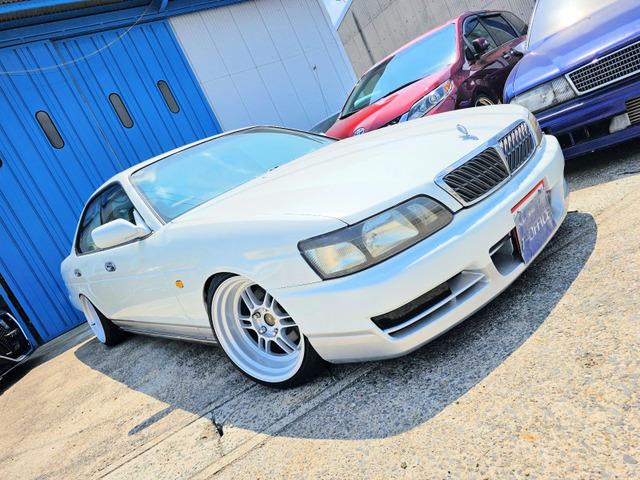 C35 ローレル メダリスト25Vターボ 事故無し実走行 5速MTマニュアル換装 RB25DE...