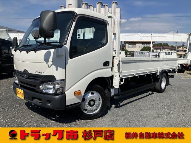 平成30年式ダイナ2t標準ロング全低床!5MT!外装仕上済み!デュトロOEM!