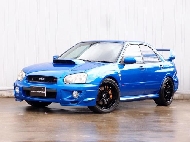 平成16年 インプレッサ WRXSTI 6MT SD地デジナビ 車高調 WORK18AW ET...