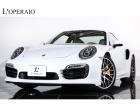 ポルシェ「991ターボS」が入庫しました。3.8L水平対向6気筒DOHCツインターボエンジンか...