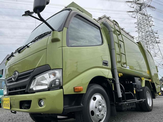 H28年式デュトロ2t積み巻込み式(回転板式)パッカー車入庫しました!4Lディーゼルターボ、5...