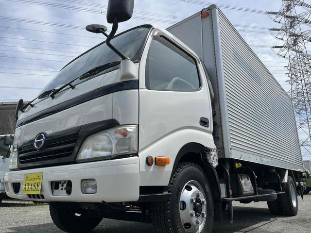 H23年式デュトロワイド超ロング3.95t積アルミバン入庫しました!