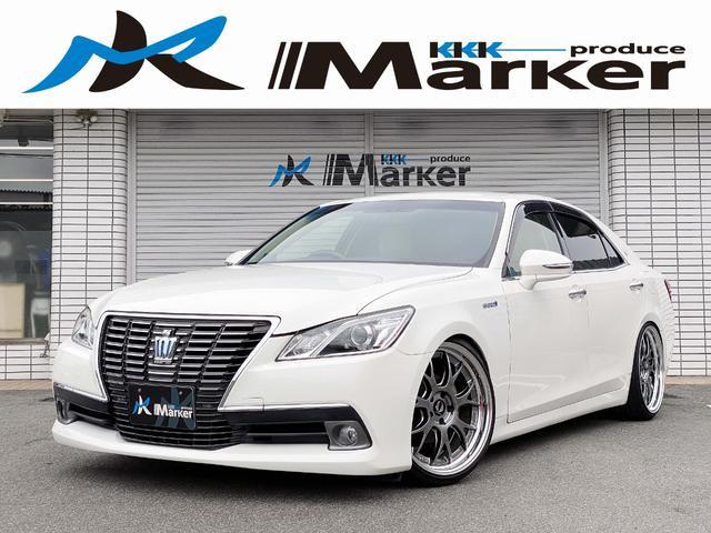 AIMGAIN20インチアルミ面一 TEIN車高調 ベージュモケットPWシート クルコン フル...