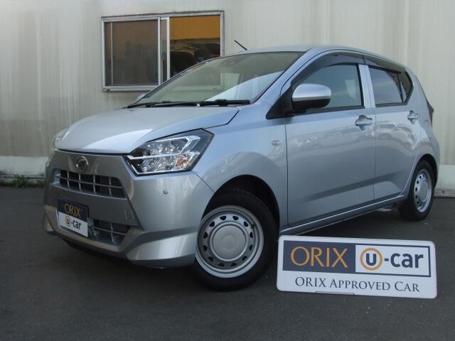 令和5年式ダイハツミライース入庫しました。大分ナンバーにて法人リースとして使用されておりました。