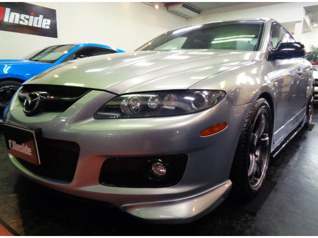 モイストシルバーMカラーMZチューンフルエアロMZR2.3DISIターボエンジン6MT4WD大...