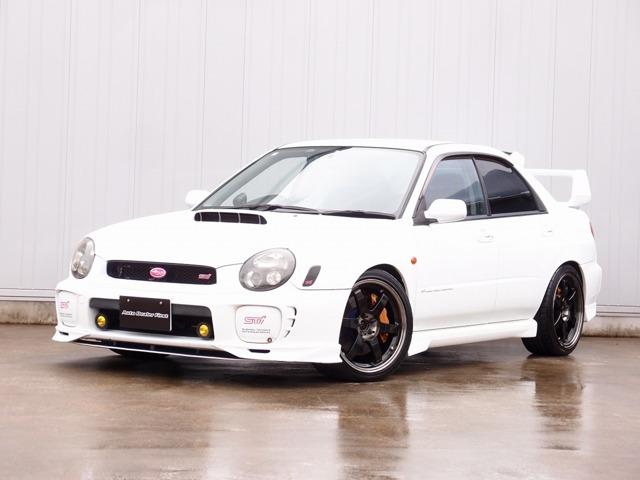 平成13年 インプレッサ WRXSTI 6MT SD地デジナビ エンドレス車高調 ETC RA...